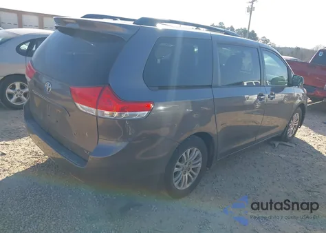 2013 Toyota Sienna Xle V6 8 Passenger из США, поврежденный, VIN 5TDYK3DC3DS393899